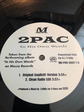 Load image into Gallery viewer, 2Pac : In His Own Words (12", Promo)