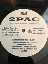 Load image into Gallery viewer, 2Pac : In His Own Words (12", Promo)