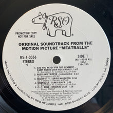 Load image into Gallery viewer, Various : The Original Soundtrack From The Motion Picture Meatballs (LP, Album, Promo, 73 )