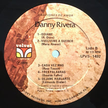 Load image into Gallery viewer, Danny Rivera : Canciones De Amor (LP, Album, Gat)