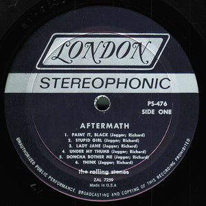 The Rolling Stones : Aftermath (LP, Album, Mon)
