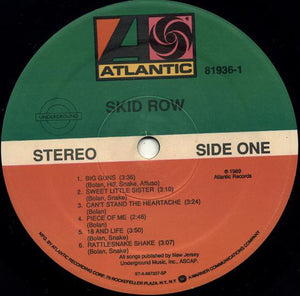 Skid Row : Skid Row (LP, Album)