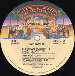 Parliament : GloryHallaStoopid (Pin The Tale On The Funky) (LP, Album, Gat)