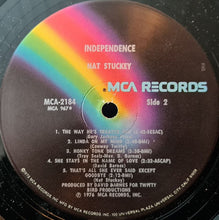 Load image into Gallery viewer, Nat Stuckey : Independence (LP, Album, Glo)