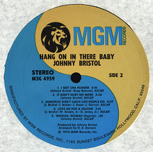 Load image into Gallery viewer, Johnny Bristol : Hang On In There Baby (LP, Album)