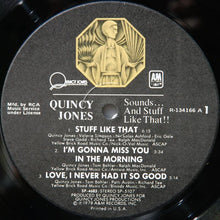 Load image into Gallery viewer, Quincy Jones : Sounds ... And Stuff Like That!! (LP, Album, Club, RCA)