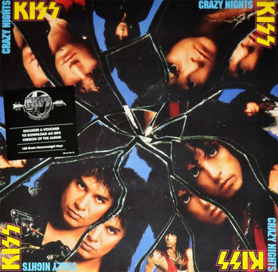 Kiss : Crazy Nights (LP, Album, RE, 180)