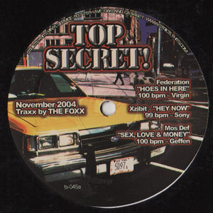 Various : Top Secret! - November 2004 (12")