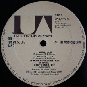 The Tim Weisberg Band : The Tim Weisberg Band (LP, Album)