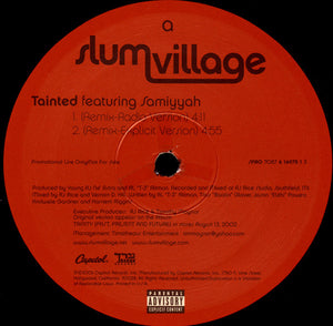 Slum Village : Tainted (Remix) (12", Promo)