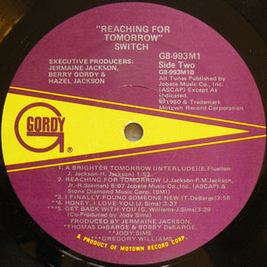 Switch (6) : Reaching For Tomorrow (LP, Album)