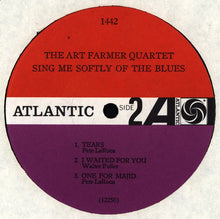 Load image into Gallery viewer, The Art Farmer Quartet* : Sing Me Softly Of The Blues (LP, Album, Mono)