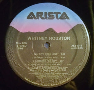 Whitney Houston : Whitney Houston (LP, Album)