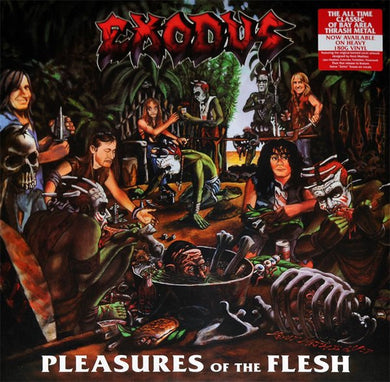 Exodus (6) : Pleasures Of The Flesh (LP, Album, RE, 180)