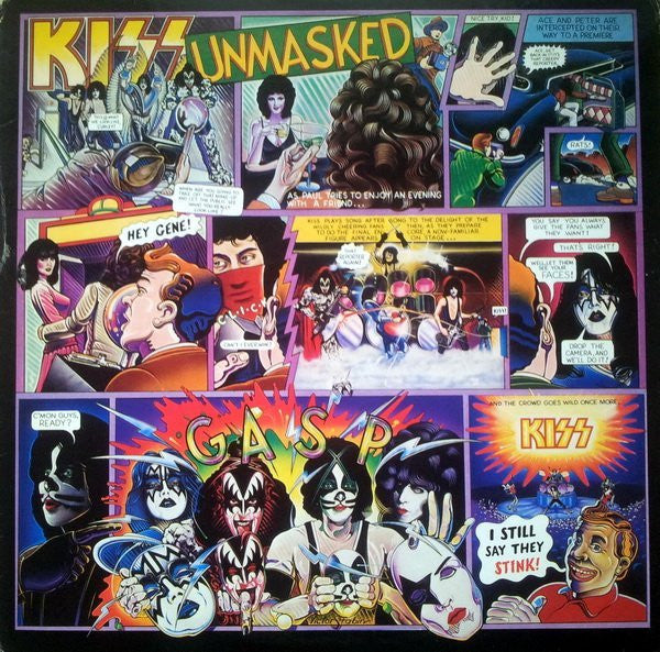 Kiss : Unmasked (LP, Album, PRC)