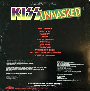 Kiss : Unmasked (LP, Album, PRC)