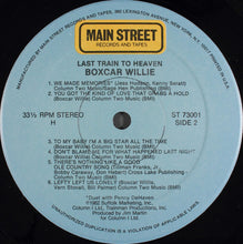 Load image into Gallery viewer, Boxcar Willie : Last Train To Heaven (LP, Album, H)