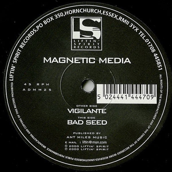 Magnetic Media : Vigilante / Bad Seed (12