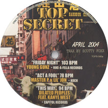 Load image into Gallery viewer, Various : Top Secret - April 2004 (12&quot;)