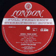 Load image into Gallery viewer, Grieg*, Oiven Fjeldstad* Conducting The London Symphony Orchestra* : Peer Gynt (Incidental Music) (LP)