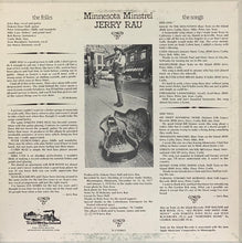 Load image into Gallery viewer, Jerry Rau : Minnesota Minstrel (LP, Album)
