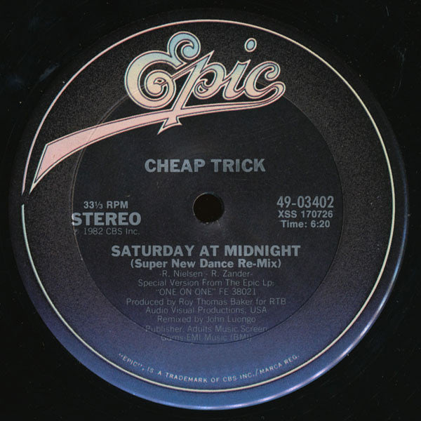 Cheap Trick : Saturday At Midnight (12