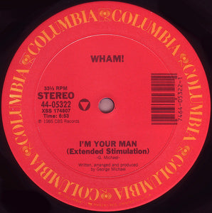 Wham! : I'm Your Man (12")