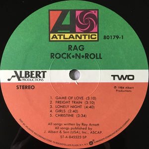 RAG* : Rock 'N' Roll (LP, Album, Spe)