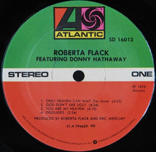 Load image into Gallery viewer, Roberta Flack Featuring Donny Hathaway : Roberta Flack Featuring Donny Hathaway (LP, Album, MO )