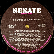 Load image into Gallery viewer, Good &amp; Plenty : The World Of Good &amp; Plenty (LP, Album)