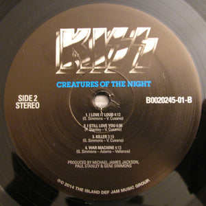Kiss : Creatures Of The Night (LP, Album, RE, 180)