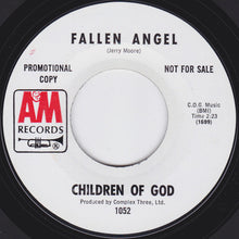 Load image into Gallery viewer, Children Of God (2) : This Is Our Time / Fallen Angel (7", Single, Promo, Styrene)