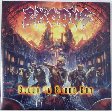 Exodus (6) : Blood In Blood Out (2xLP, Album, Ltd, Yel)