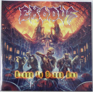 Exodus (6) : Blood In Blood Out (2xLP, Album, Ltd, Yel)