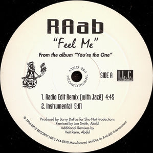 RAab : Feel Me (12", Promo)