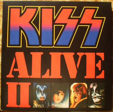 Kiss : Alive II (2xLP, Album, RE, RM, Gat)