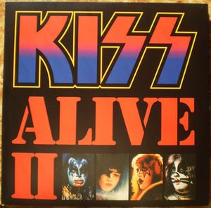 Kiss : Alive II (2xLP, Album, RE, RM, Gat)