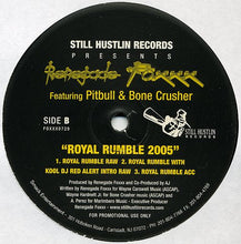Load image into Gallery viewer, Renegade Foxxx Featuring Pitbull &amp; Bone Crusher (2) : Royal Rumble 2005 (12&quot;, Promo)