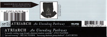 Load image into Gallery viewer, Atriarch : An Unending Pathway (CD, Album)