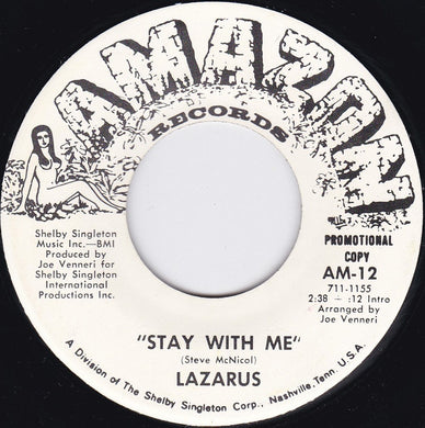 Lazarus (10) : Stay With Me (7