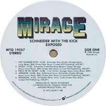 Load image into Gallery viewer, Schneider* With The Kick (2) : Exposed (LP, Album)