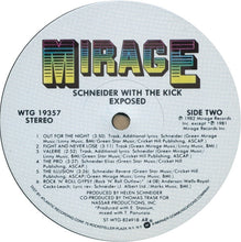 Load image into Gallery viewer, Schneider* With The Kick (2) : Exposed (LP, Album)
