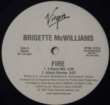 Load image into Gallery viewer, Brigette McWilliams : Fire (12", Promo)