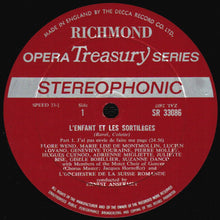 Load image into Gallery viewer, Ravel* - Danco*, Cuenod*, The Motet Choir Of Geneva*, L'Orchestre De La Suisse Romande, Ansermet* : L'Enfant Et Les Sortilèges (LP, RE, Dec)