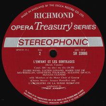 Load image into Gallery viewer, Ravel* - Danco*, Cuenod*, The Motet Choir Of Geneva*, L'Orchestre De La Suisse Romande, Ansermet* : L'Enfant Et Les Sortilèges (LP, RE, Dec)