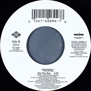 *NSYNC : Bye Bye Bye (7", Single)