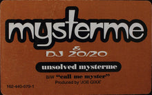 Load image into Gallery viewer, Mysterme &amp; DJ 20/20 : Unsolved Mysterme (12&quot;, Promo)