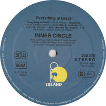 Load image into Gallery viewer, Inner Circle : Everything Is Great (LP, Album)