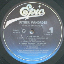Load image into Gallery viewer, Luther Vandross : Give Me The Reason (LP, Album, EDP)