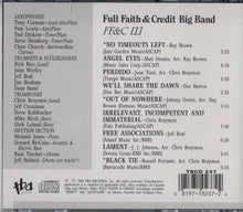 Load image into Gallery viewer, Full Faith &amp; Credit Big Band : FF&amp;C III (CD, Album)
